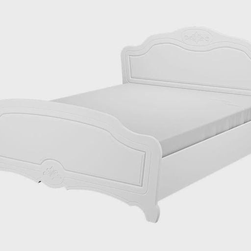 Кровать «Лотос», белый